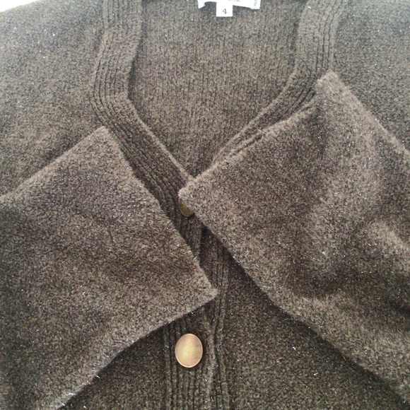 GIORGIO ARMANI SPARKLE SWEATER TWINSET CARDIGAN SIZE 4 - Picture 13 of 14